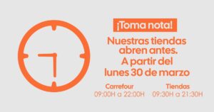 Nuevo Horario Tiendas Centro Comercial La Ballena