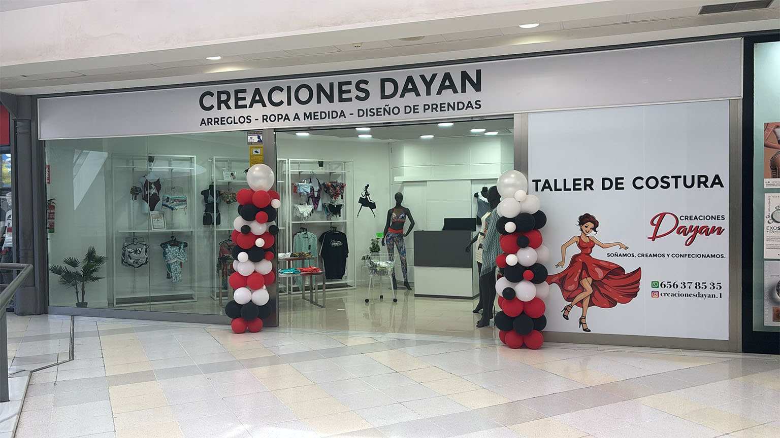 Creaciones Dayan - Servicios - Centro Comercial La Ballena
